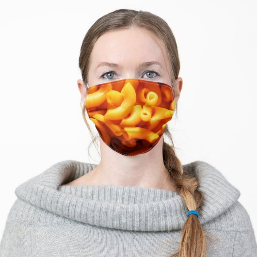 Macaroni and Cheese Face Mask (Worn)