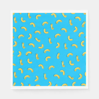 Macaroni and Cheese Illustration Napkins