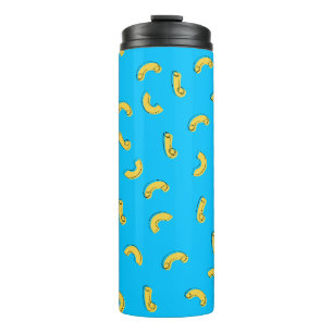 Macaroni and Cheese Illustration Thermal Tumbler