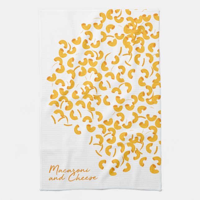 Macaroni and Cheese Kitchen Towel (Vertical)