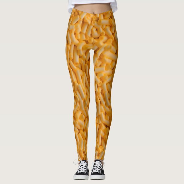 Macaroni and Cheese Leggings (Front)
