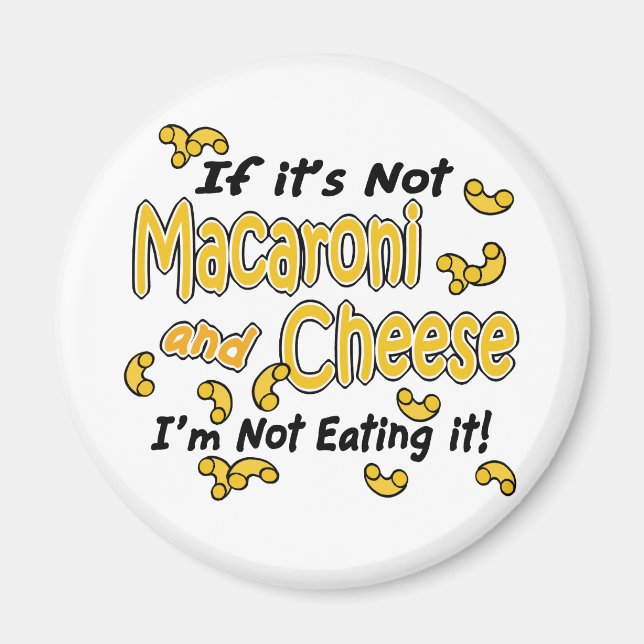 Macaroni and Cheese Magnet (Front)