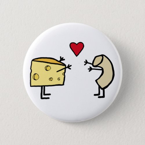 Macaroni and Cheese Pinback Button