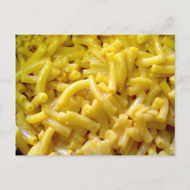 Macaroni And Cheese Postcard (Front)
