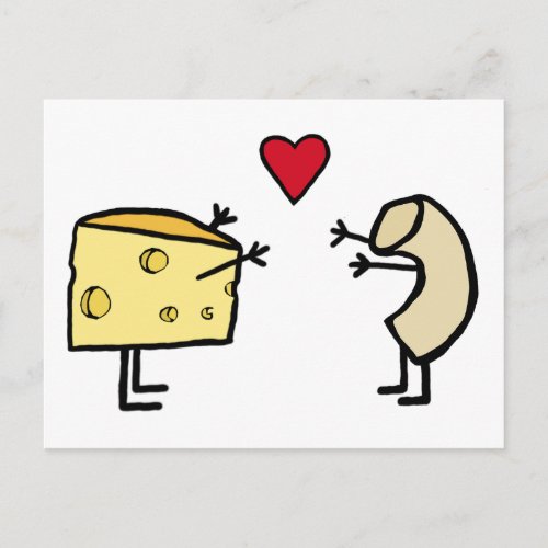 Macaroni and Cheese Postcard