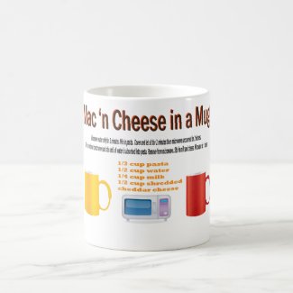 Macaroni | Cheese in a Mug Microwave Recipe