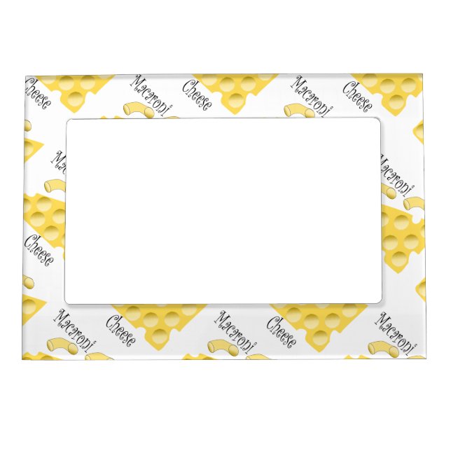 Macaroni Cheese Magnetic Photo Frame (Front)