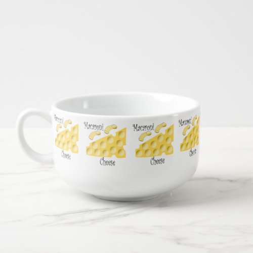 Macaroni Cheese Soup Mug