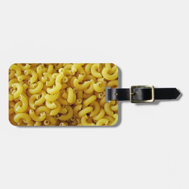 Macaronie n Cheese Luggage Tag (Front Horizontal)