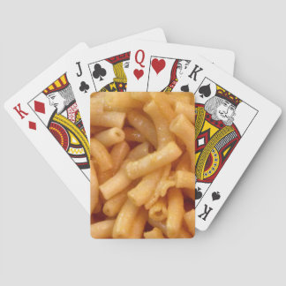 Macaroni's and cheese poker cards