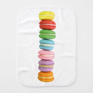 Macarons Baby Burp Cloth