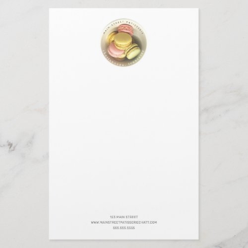 Macarons Bowl Food Busines Patisserie Stationery
