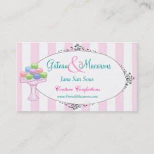 Macarons Business Card