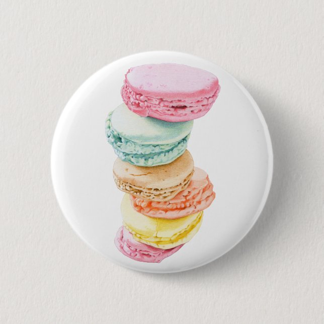 Macarons Button (Front)