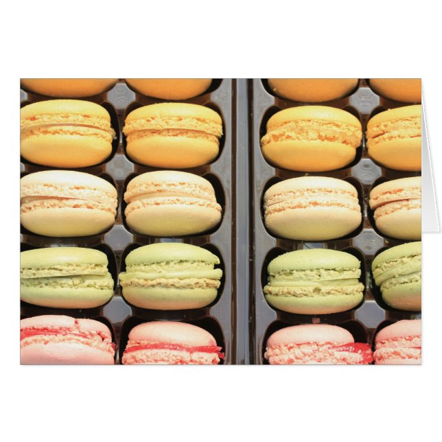 Macarons by "Provence Provence" Cards (Front Horizontal)
