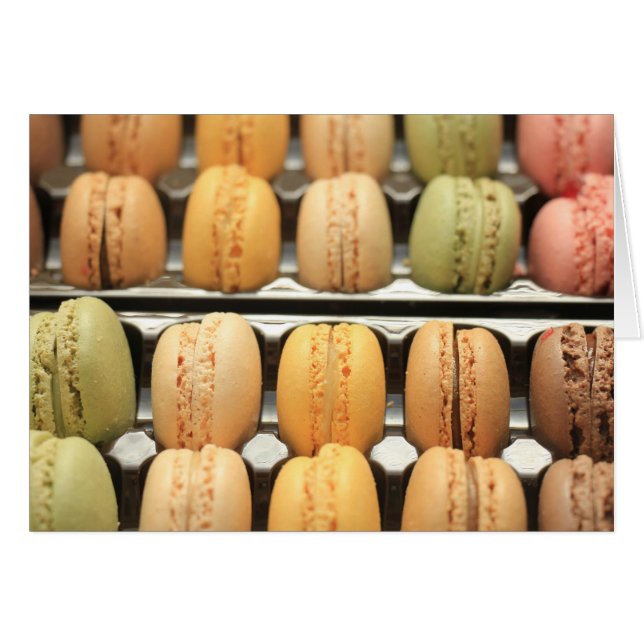 Macarons by "Provence Provence" Cards (Front Horizontal)