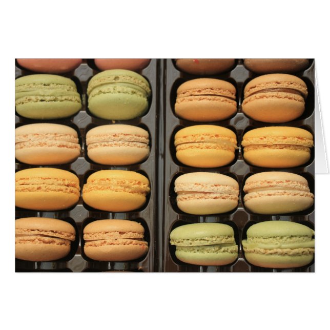 Macarons by "Provence Provence" Cards (Front Horizontal)