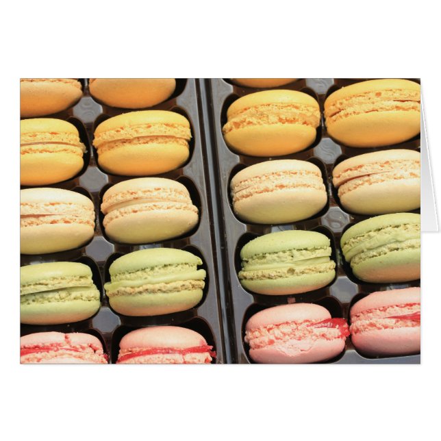 Macarons by "Provence Provence" Cards (Front Horizontal)