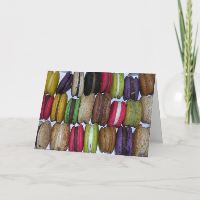 Macarons Card (Front)