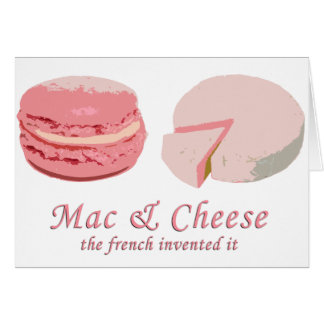Macarons & Cheese - LeFrenchVintage Cards