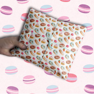 Macarons Donuts Eclairs Oh My! Tissue Paper