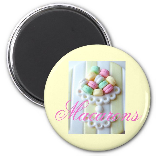 Macarons fridge magnet (Front)