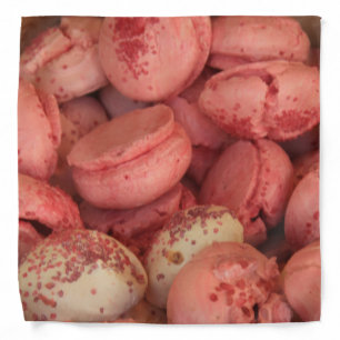 Macarons in different colors bandana