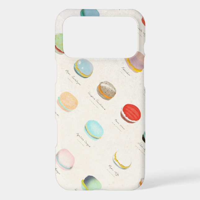 Macarons Makronen Macaron Macarons Case-Mate iPhon iPhone Case (Back)
