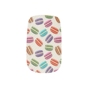 macarons minx nail art