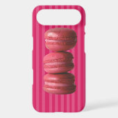Macarons on French Stripes Case-Mate iPhone Case (Back)