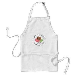 Macarons Patisserie Food Business Adult Apron