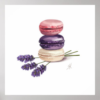 Macarons Poster