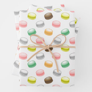 Macarons Sweet 16 birthday Wrapping Paper Sheets