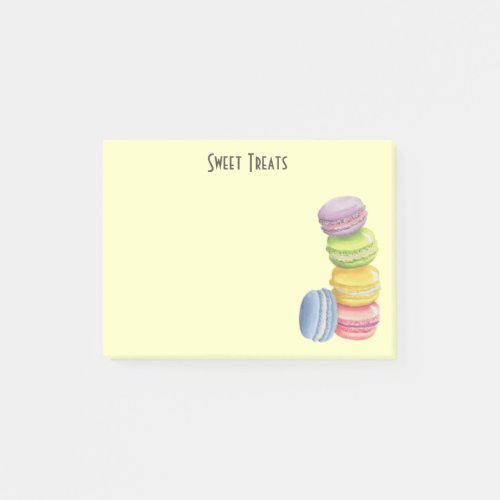 Macarons Sweet Treats Post_it Notes