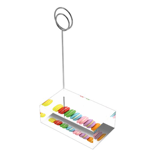 Macarons Table Card Holder (Corner)