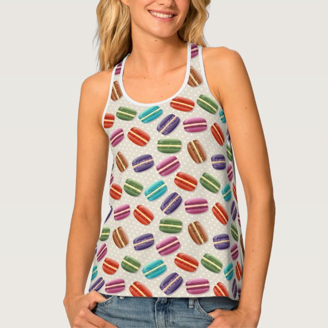 macarons tank top (Front)