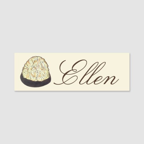Macaroon Coconut Cookie Jewish Bakery Passover Name Tag