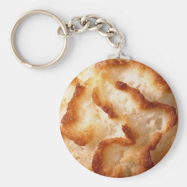 Macaroon Cookie Image Keychain (Front)