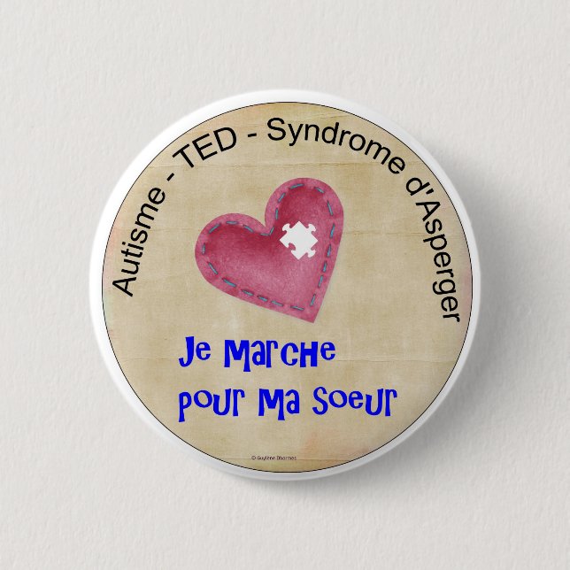 Macaroon I walk for my sister Button (Front)