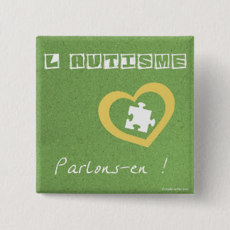 Macaroon Let us speak Pinback Button