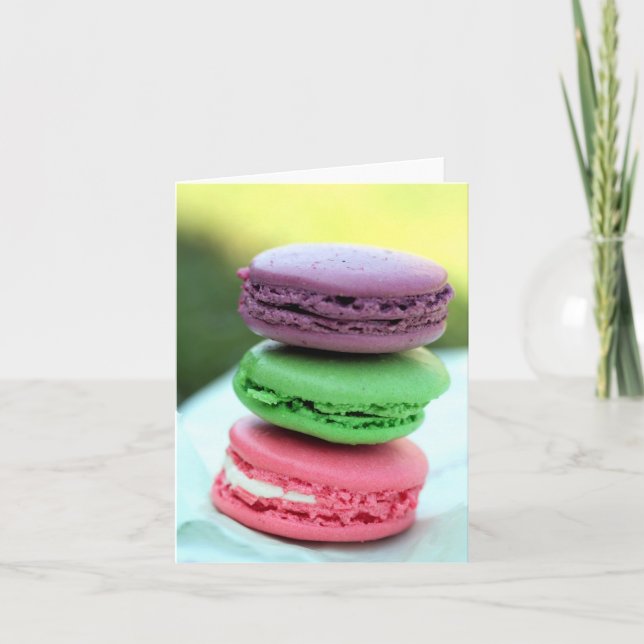 Macaroons Card (Front)
