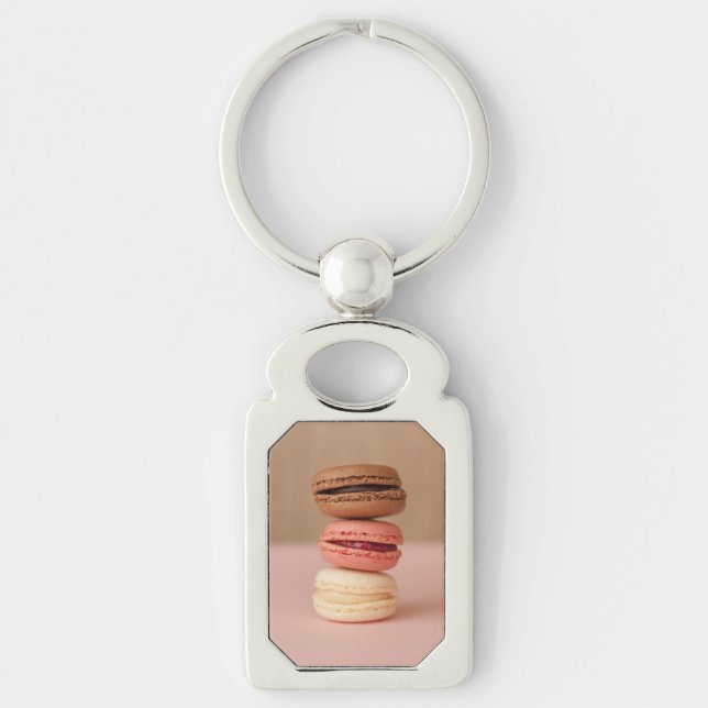Macaroons / Macarons key chain (Front)