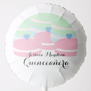 Macaroons Quince Sweet 16 Pastel Balloon