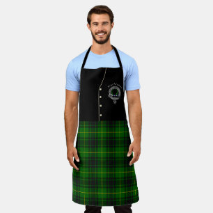 MacArthur Clan Badge & Tartan Kilt Apron