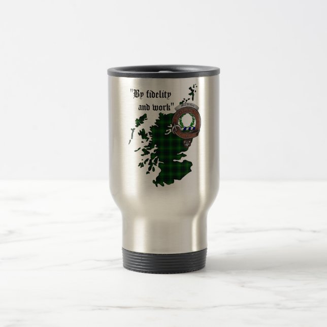 MacArthur Clan Badge Travel Mug (Center)