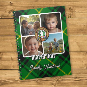 MacArthur Family Photo Collage Notebook