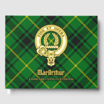 MacArthur Family Reunion Foil Guest Book