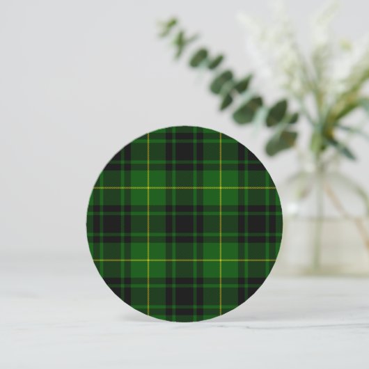 MacArthur tartan green plaid (Standing Front)