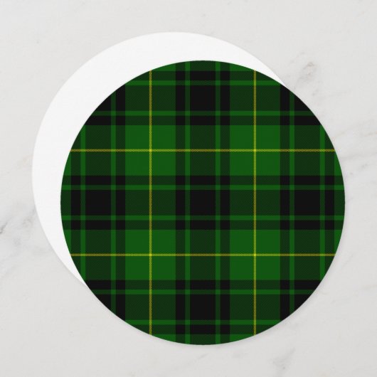 MacArthur tartan green plaid (Front/Back)