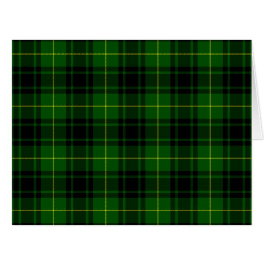 MacArthur tartan green plaid (Front Horizontal)
